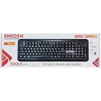 کیبورد با سیم شوش مدل SH63 - تصویر 2