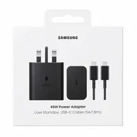 پک شارژر ۴۵ وات سامسونگ به همراه کابل USB-C - تصویر 1