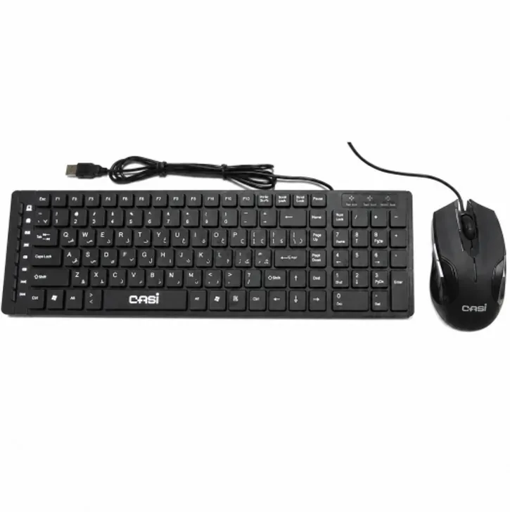 ست کیبورد و ماوس باسیم CASI مدل KM-1011