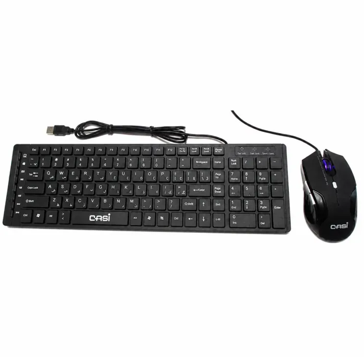 ست کیبورد و ماوس باسیم CASI مدل KM-1011